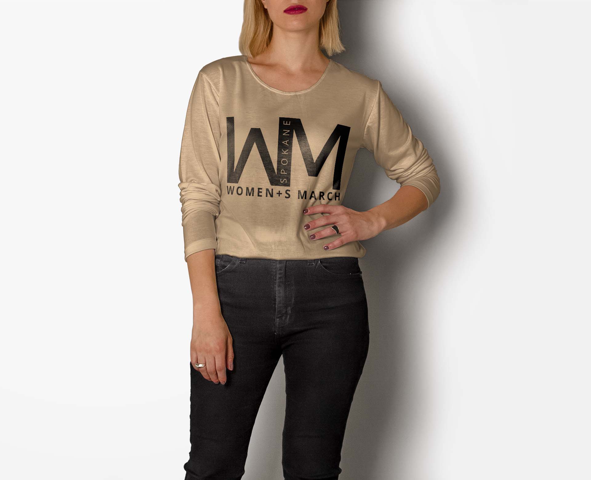 Women+s March logo mockup